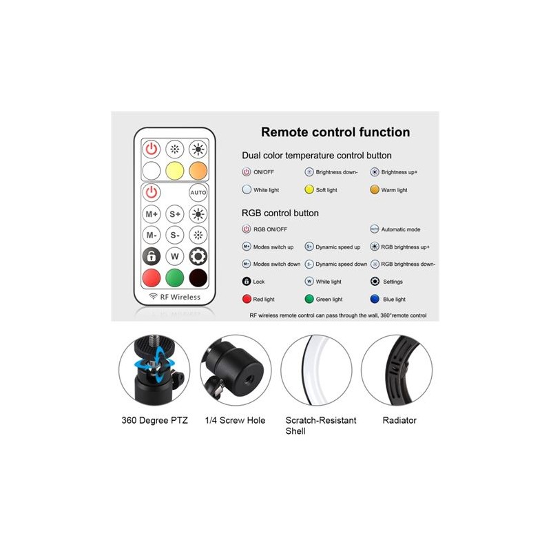 KIT YOUTUBER BGD007 BASE + SOPORTE...