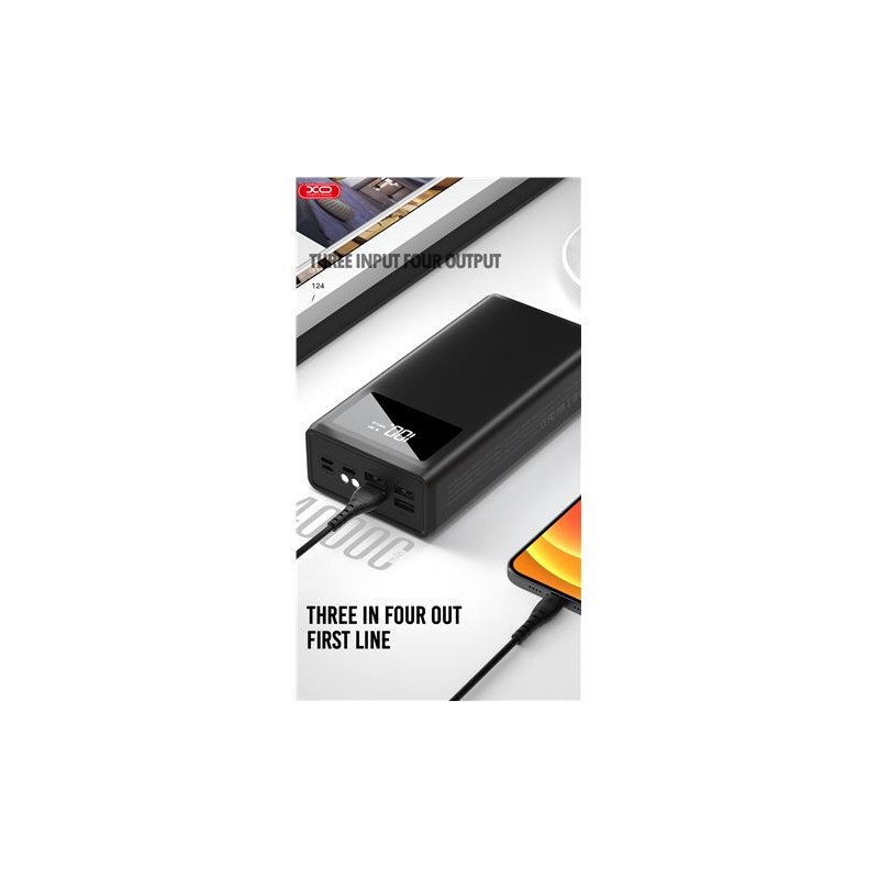 POWERBANK PR123 30000MAH | 3 ENTRADAS...