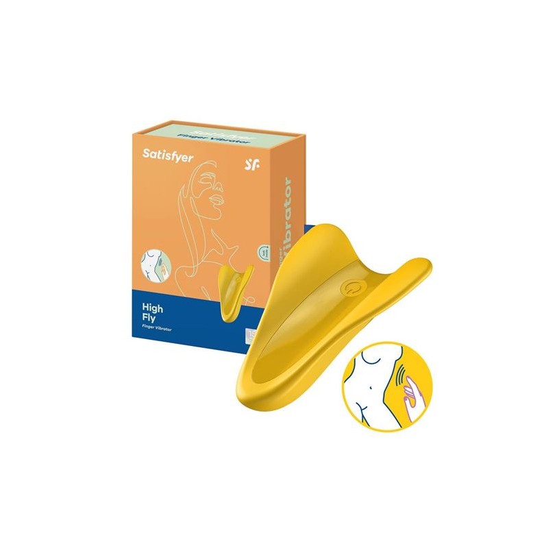 SATISFYER VIBRADOR HIGH FLY AMARILLO