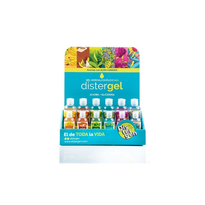 PACK EXPOSITOR + 24 GELES 50ML...