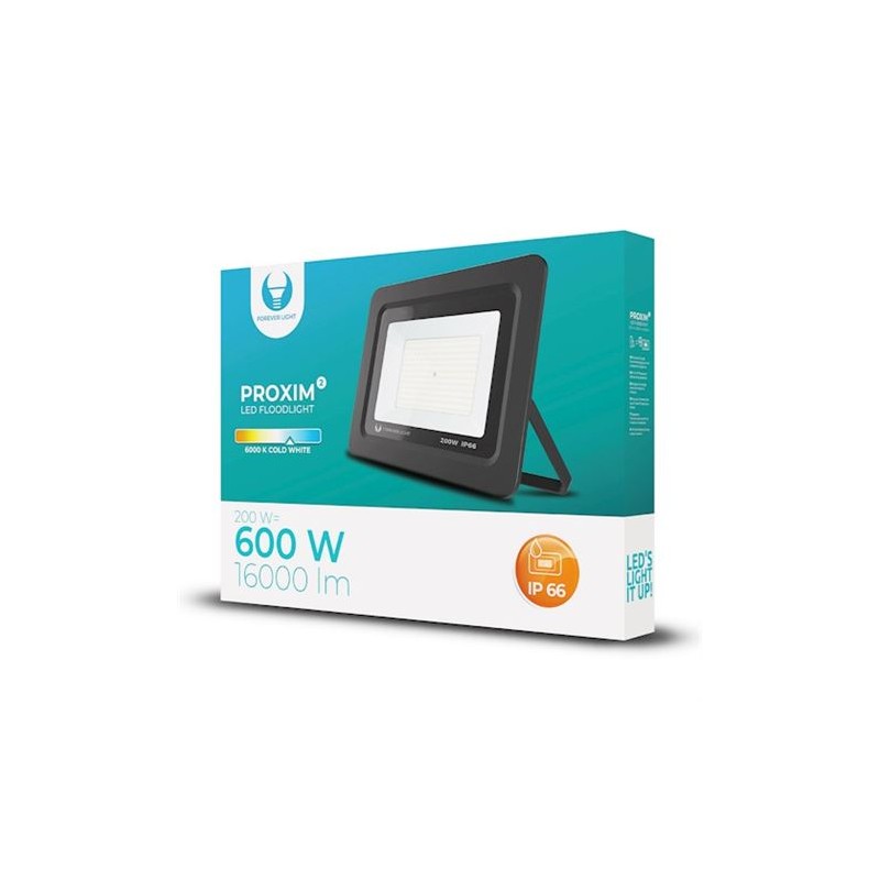 FOCO LED 200W 16000 LUMENS IP66 6000K...
