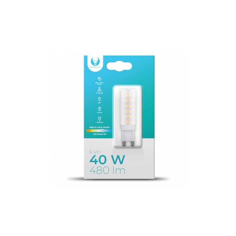 BOMBILLA LED G9 | 6W | 480LM | LUZ...