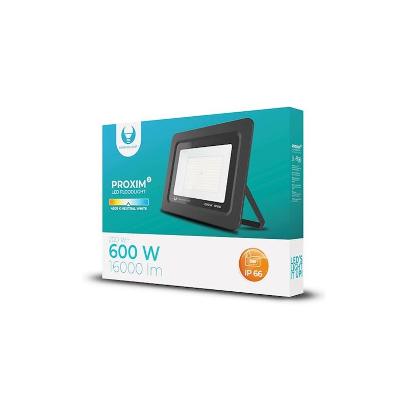 FOCO LED 200W 16000LUMENS IP66 4500K...