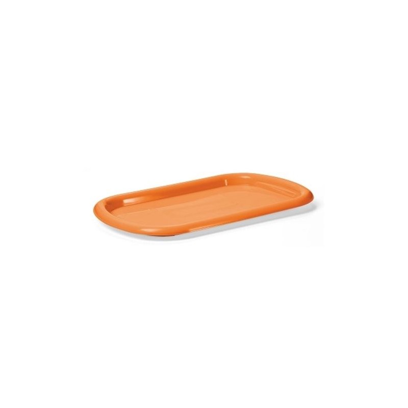 BANDEJA RECTANGULAR NARANJA 48X34CM BLIM