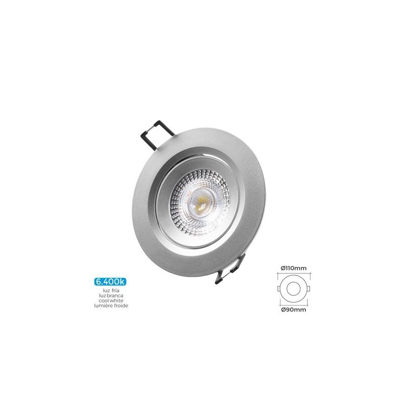 DONWLIGHT LED EMPOTRABLE 5W 380 LUMEN...