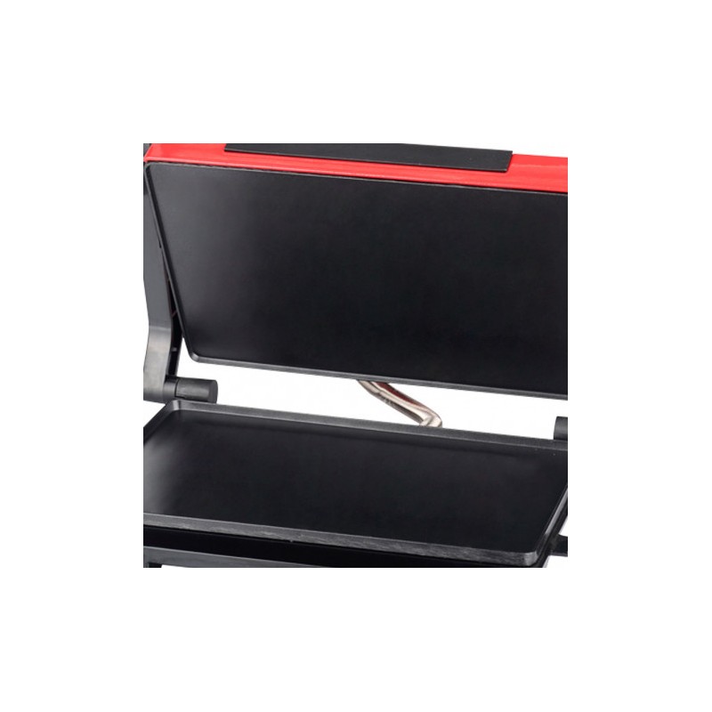 SANDWICHERA INOX PLACA LISA 750W ROJA...