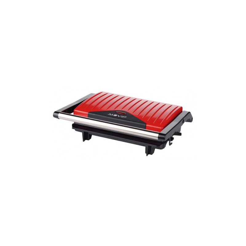 SANDWICHERA INOX GRILL 750W ROJA MUVIP