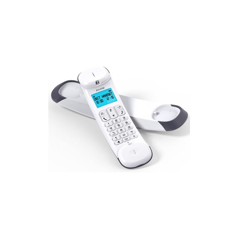 TELEFONO INALAMBRICO DECT GRIS/BLANCO...