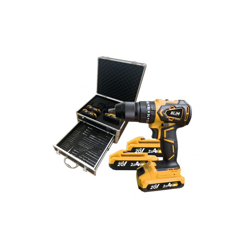 TALADRO PERCUTOR S/CARBONES 20V | 3...