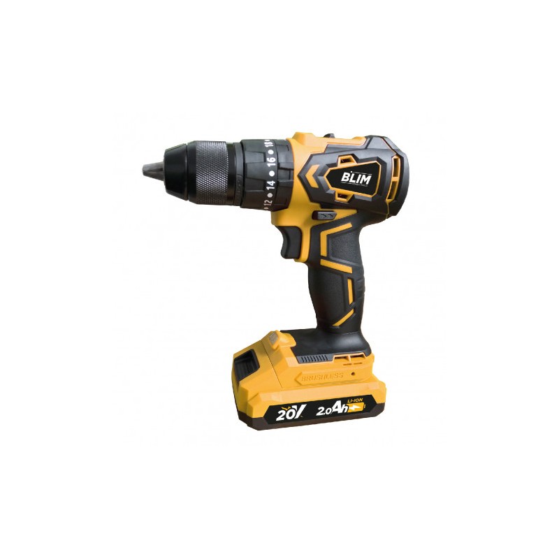 TALADRO PERCUTOR S/CARBONES 20V | 3...
