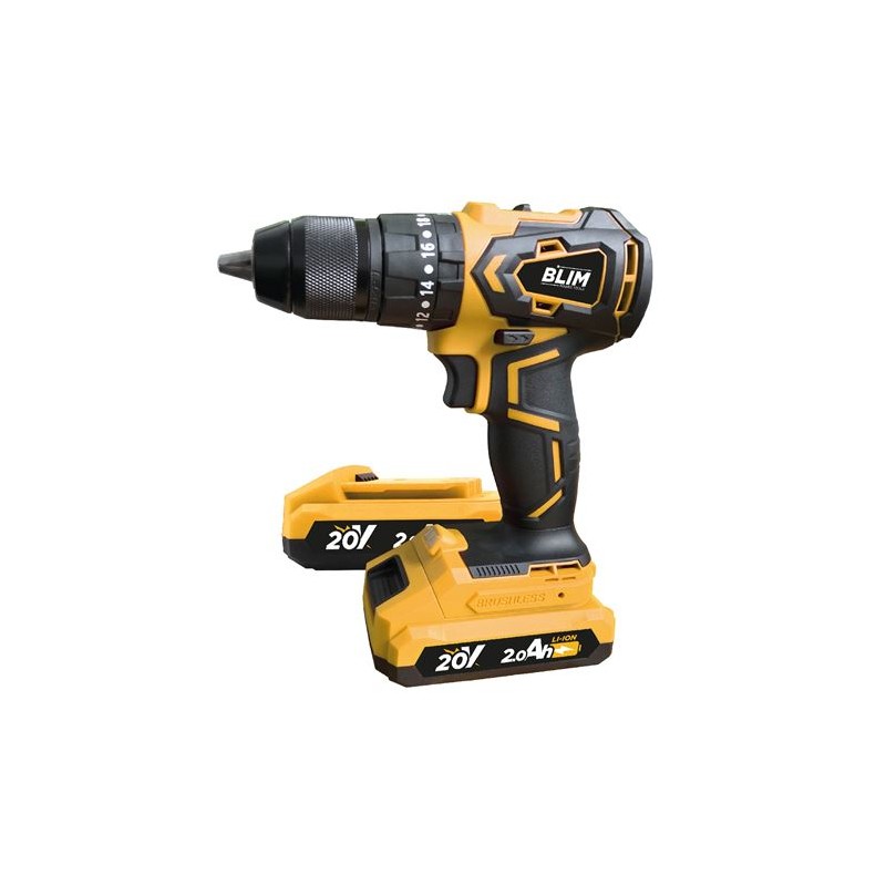 TALADRO PERCUTOR S/CARBONES 20V | 2...