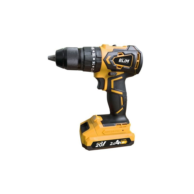 TALADRO PERCUTOR S/CARBONES 20V | 2...