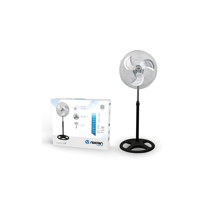 VENTILADOR DE PIE INDUSTRIAL 18" 45CM...
