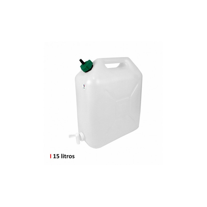 BIDON DE AGUA CON GRIFO 15 LITROS...