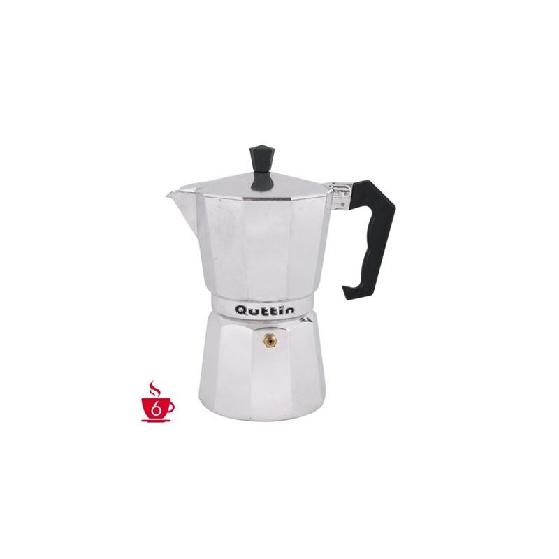 CAFETERA 6 TAZAS ALUMINIO CLASSIC QUTTIN