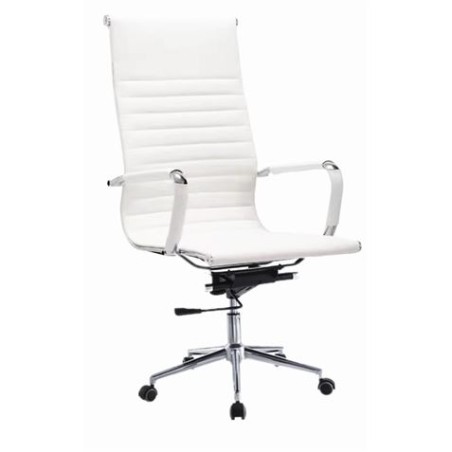 SILLA OFICINA SERIE PRO OF1800 BLANCA MUVIP
