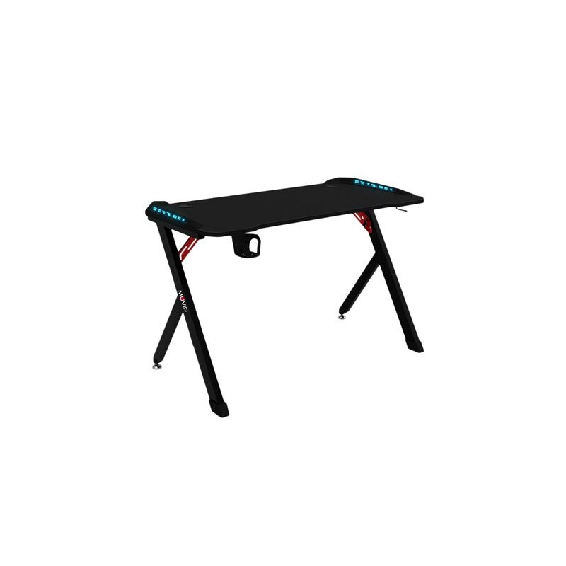 MESA GAMING PRO1200 FIBRA CARBONO LUZ...