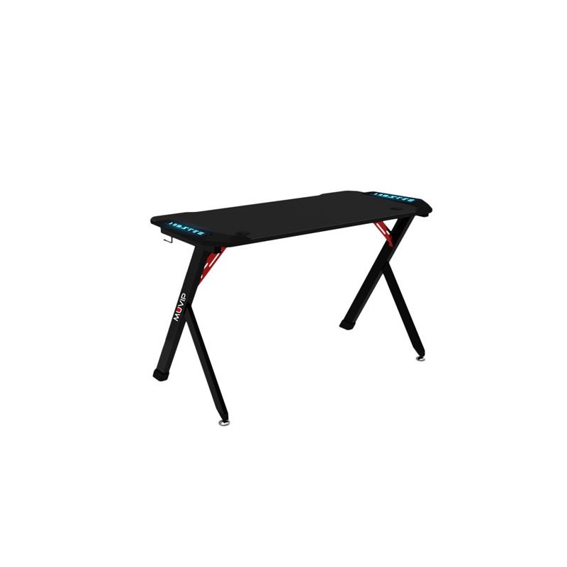 MESA GAMING PRO1200 FIBRA CARBONO LUZ...