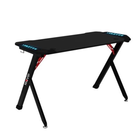 MESA GAMING PRO1200 FIBRA CARBONO LUZ RGB MUVIP