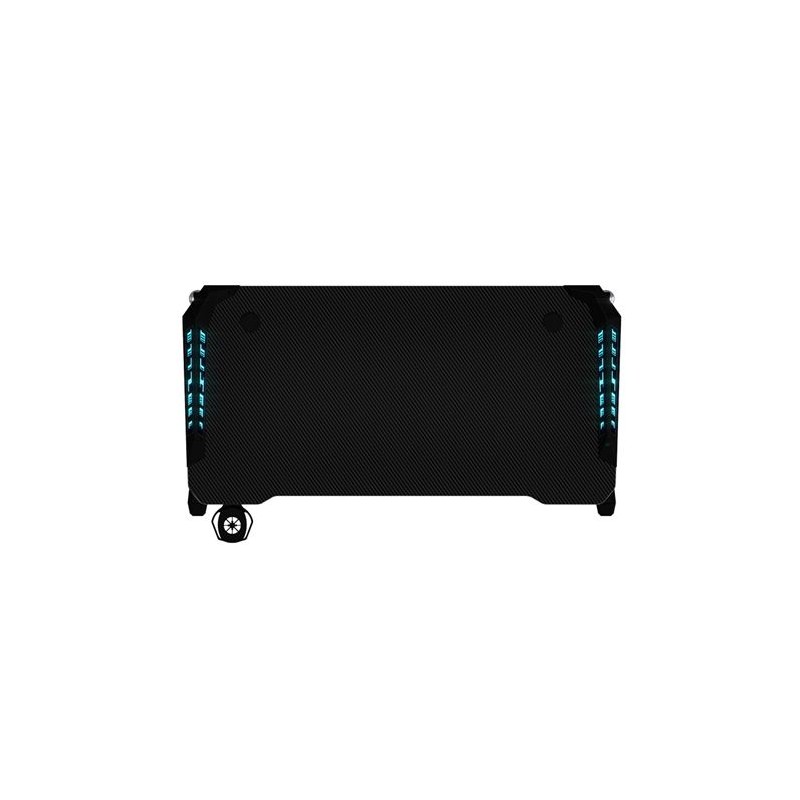 MESA GAMING PRO1200 FIBRA CARBONO LUZ...