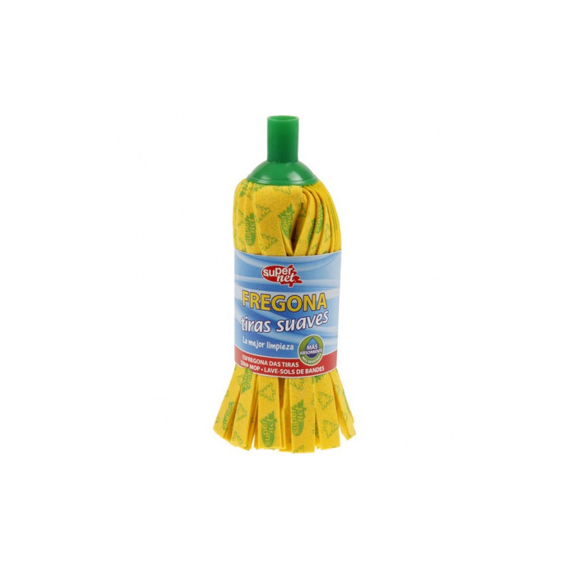FREGONA ESTAMPADA SUPERNET AMARILLA