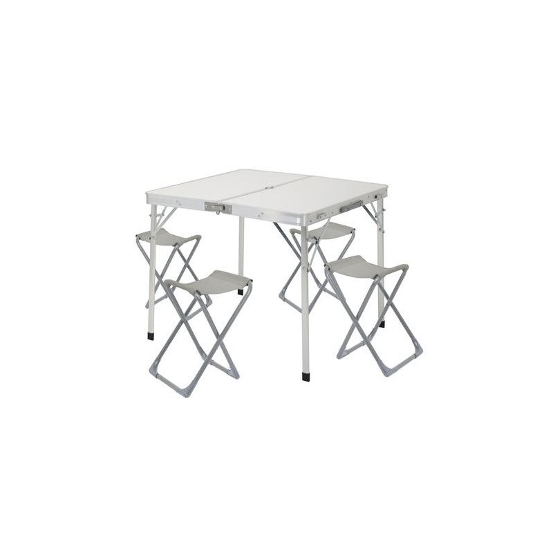CONJUNTO MESA Y SILLAS PLEGABLES DE...