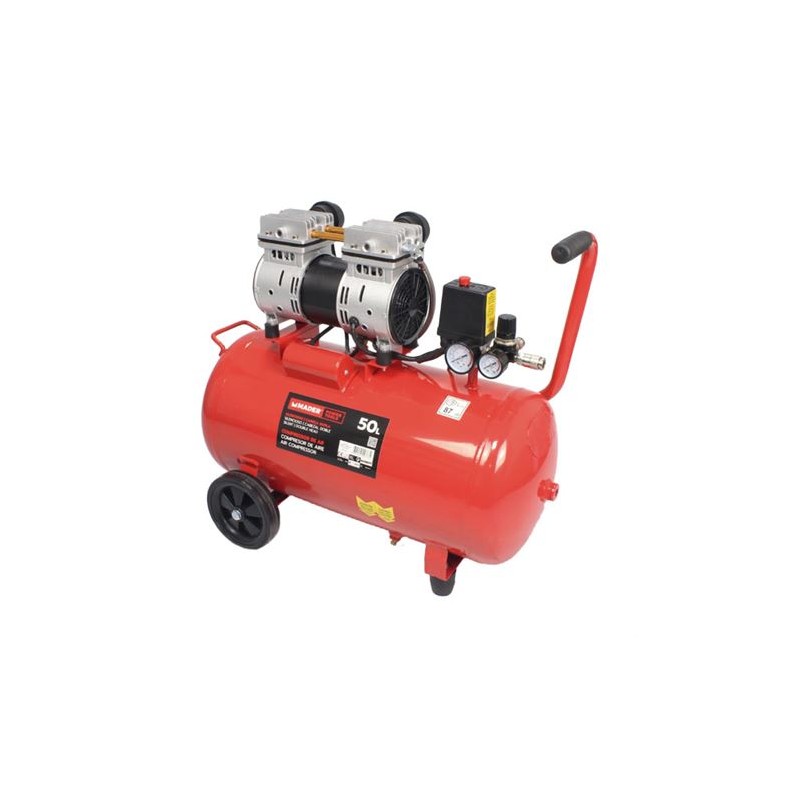 COMPRESOR 50L 2 HP SILENCIOSO MADER