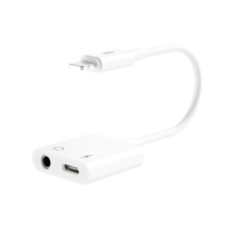 ADAPTADOR NBR172B LIGHTNING A LIGHTNING + MINI JACK XO