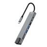 ADAPTADOR TIPO C - HDMI, 2 X USB 3.0, RJ45, LECTOR TARJETAS, 2 X TIPO C XO - XOHUB003-1
