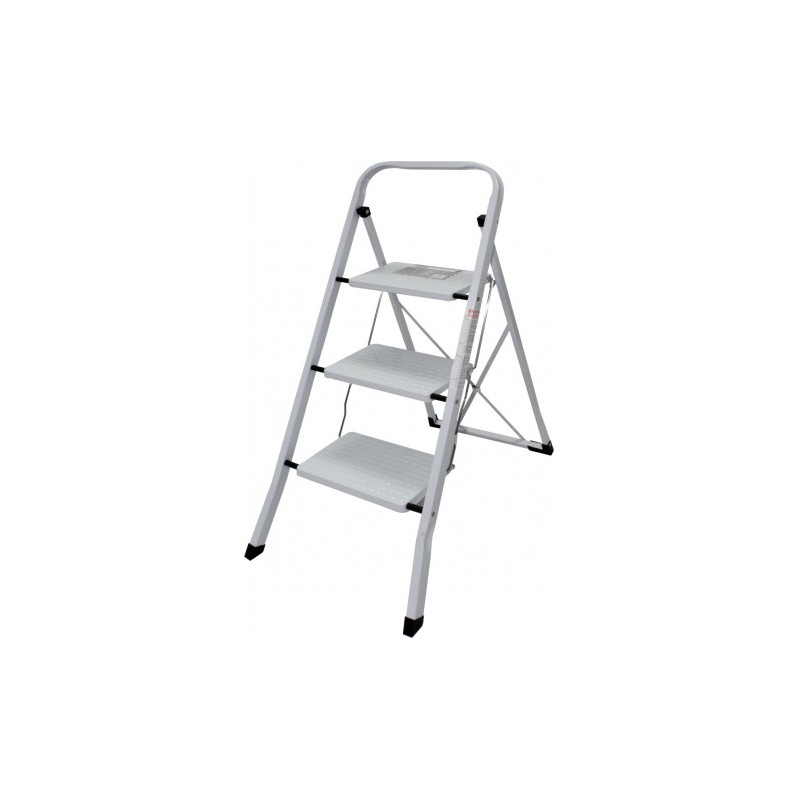 ESCALERA DOMESTICA ACERO 3 PELDAÑOS...