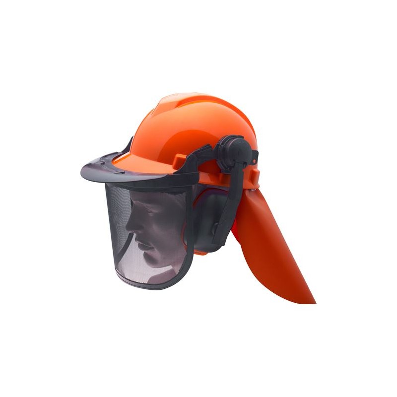 CASCO + PROTECCION FACIAL +...