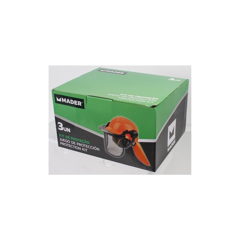 CASCO + PROTECCION FACIAL +...