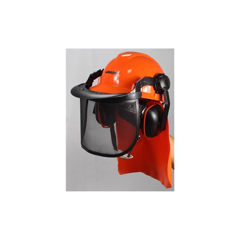 CASCO + PROTECCION FACIAL +...
