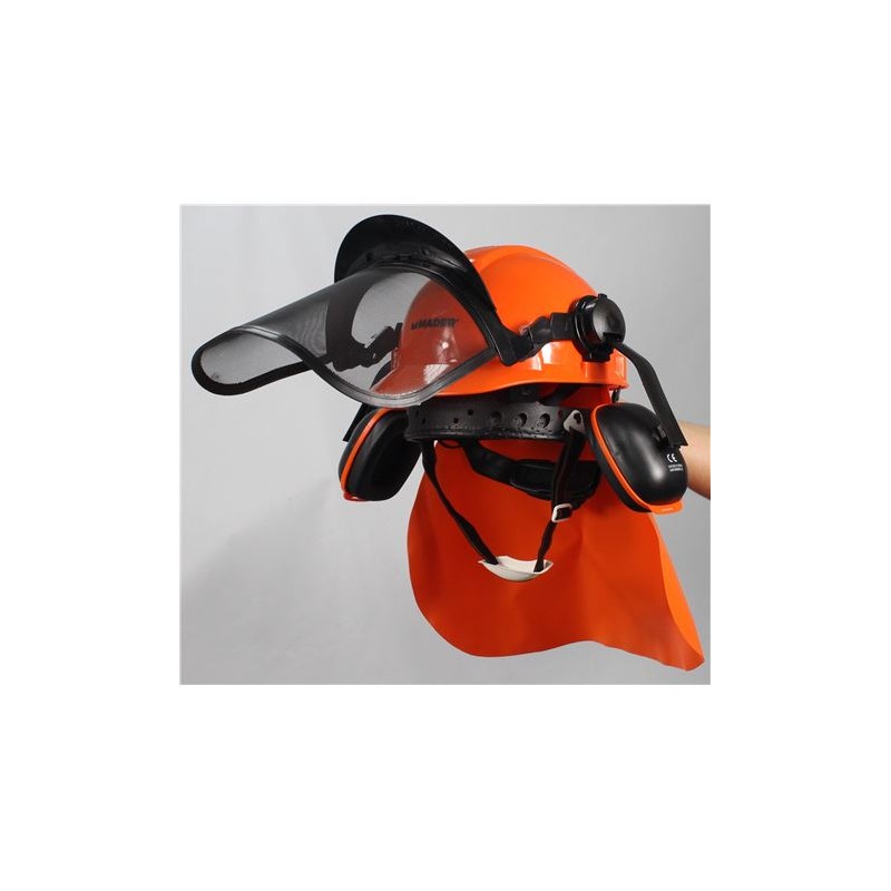 CASCO + PROTECCION FACIAL +...