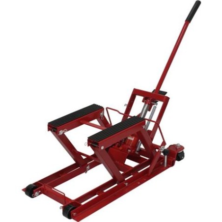 ELEVADOR HIDRÁULICO PARA MOTOS 680 KG. MADER