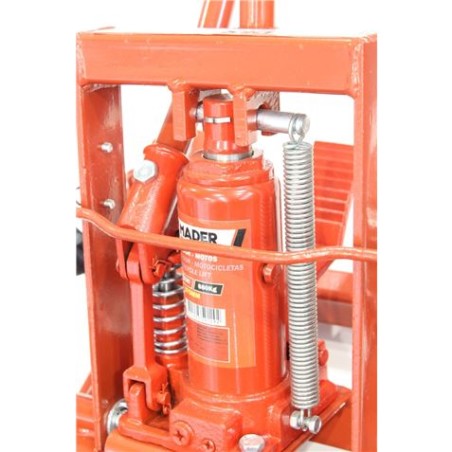 ELEVADOR HIDRÁULICO PARA MOTOS 680 KG. MADER