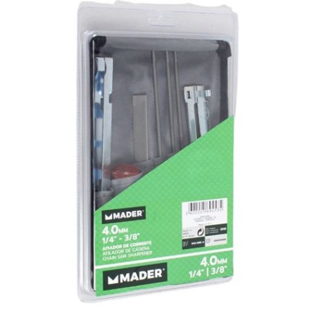 AFILADOR CADENA MOTOSIERRA 4mm. 1/4" 3/8" MADER