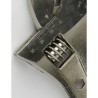 LLAVE INGLESA AJUSTABLE 12" MANGO GOMA MADER