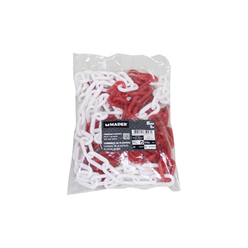CADENA PLASTICA 8mm.X5Mtrs. MADER