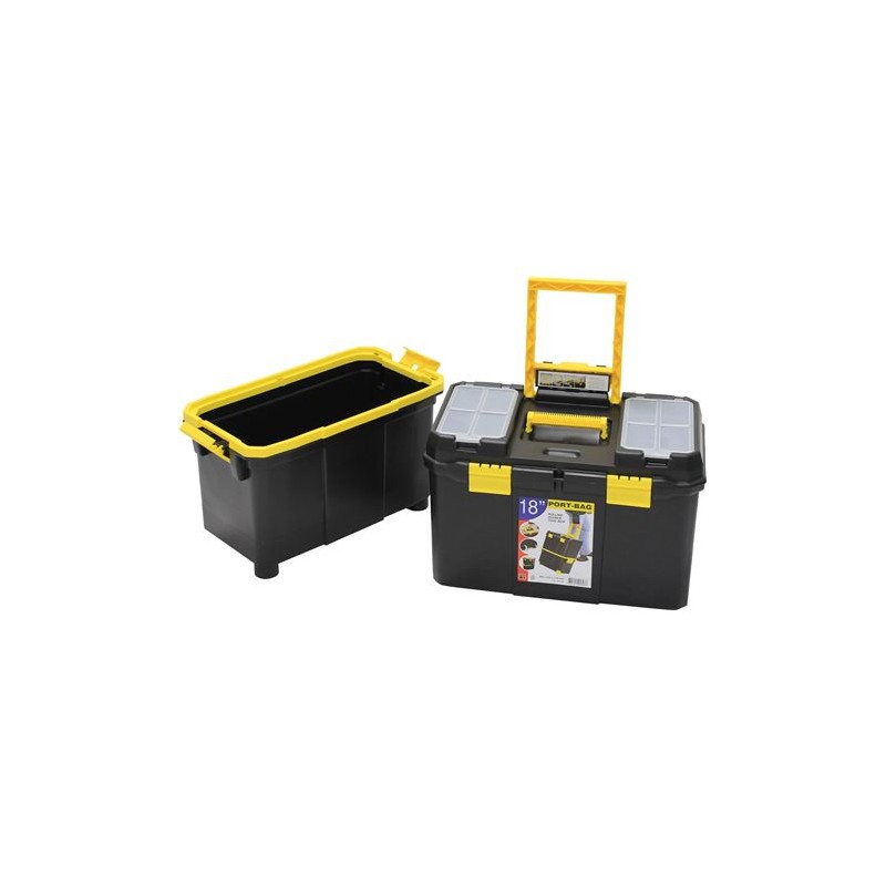 CAJA MULTIUSOS PLÁSTICO CON RUEDAS MADER