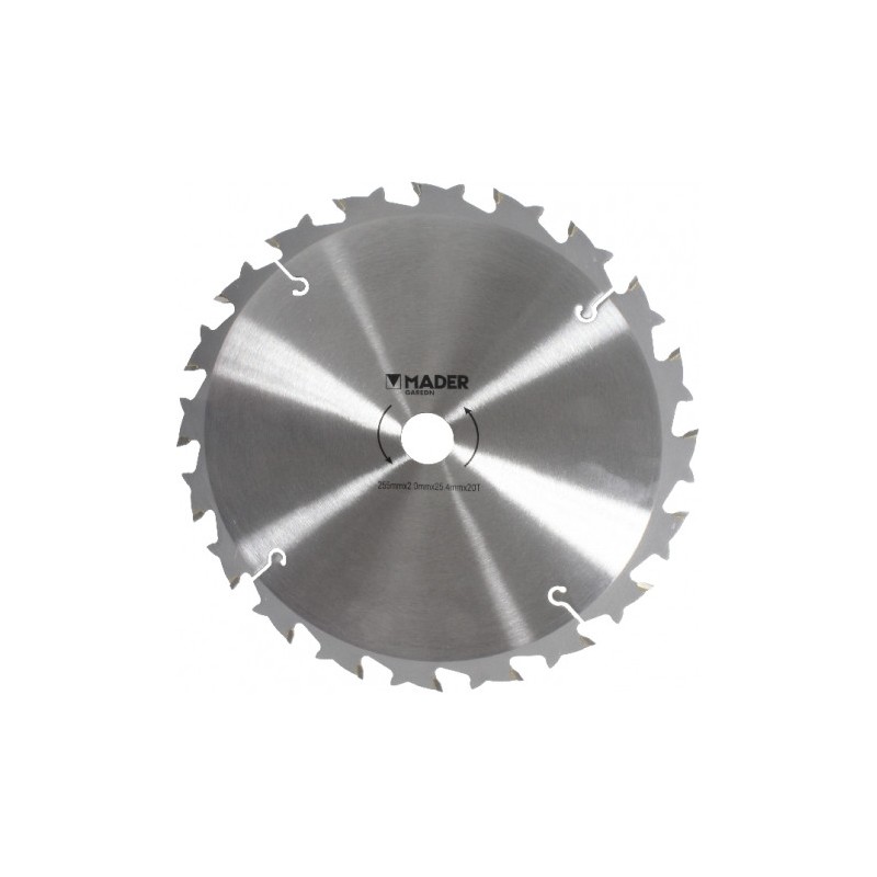 DISCO DESBROZADORA TUNGSTENO 255mm MADER