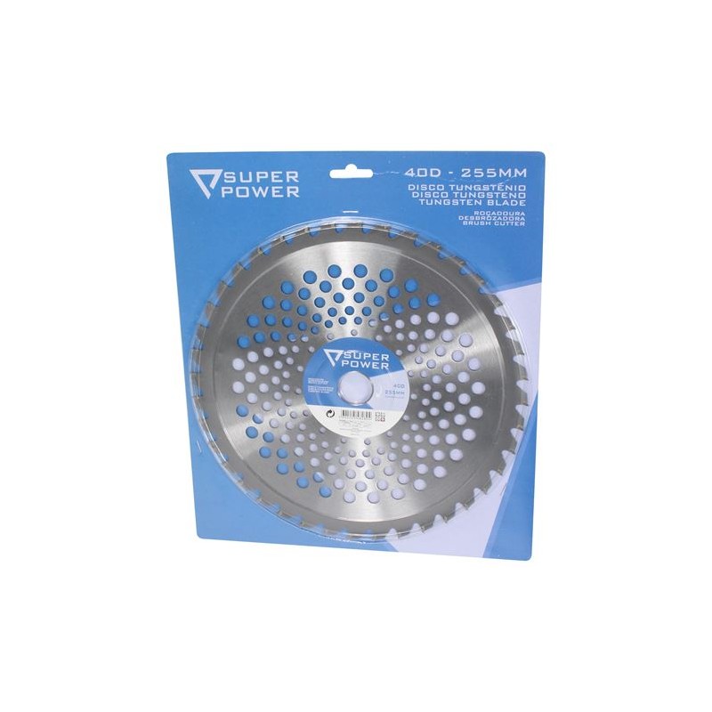 DISCO DESBROZADORA TUNGSTENO 255mm...