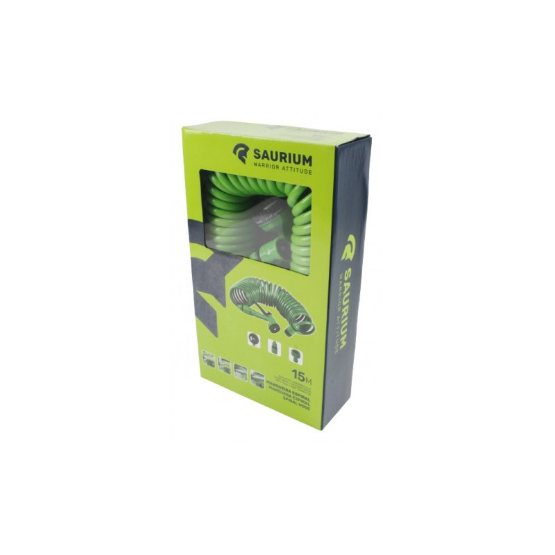 MANGUERA JARDIN ESPIRAL 15Mtrs. SAURIUM