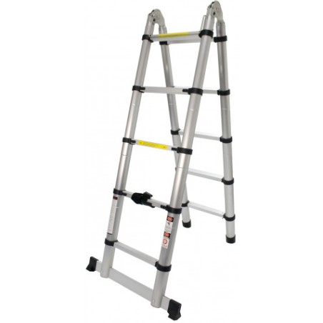 ESCALERA ARTICULADA ALUMINIO 5+5P 3,16 Mtrs. MADER