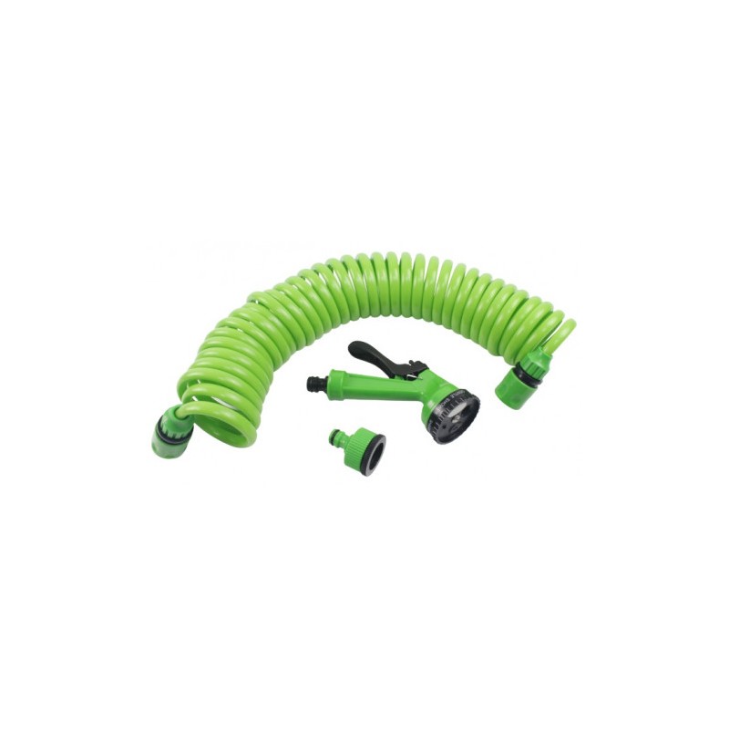 MANGUERA JARDIN ESPIRAL 7,5 Mtrs....