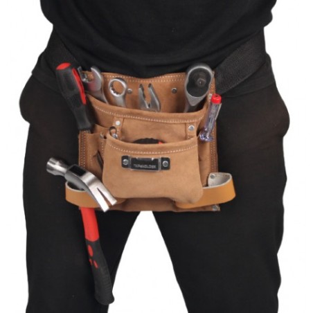 CINTURON PARA HERRAMIENTAS 1 BOLSA 5 DIV. SAURIUM