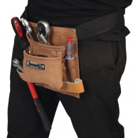 CINTURON PARA HERRAMIENTAS 1 BOLSA 5 DIV. SAURIUM