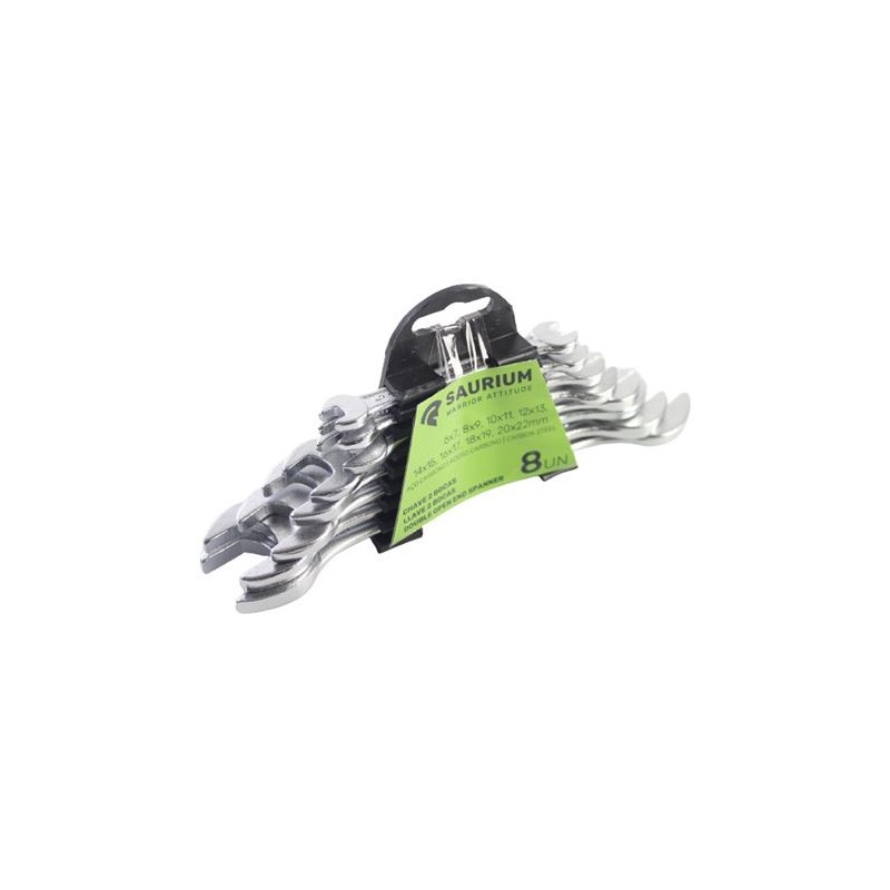 JUEGO LLAVES FIJAS 8PCS SAURIUM