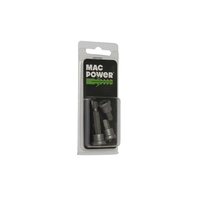 JUEGO 3 PUNTAS ESPECIAL PLADUR MAC POWER