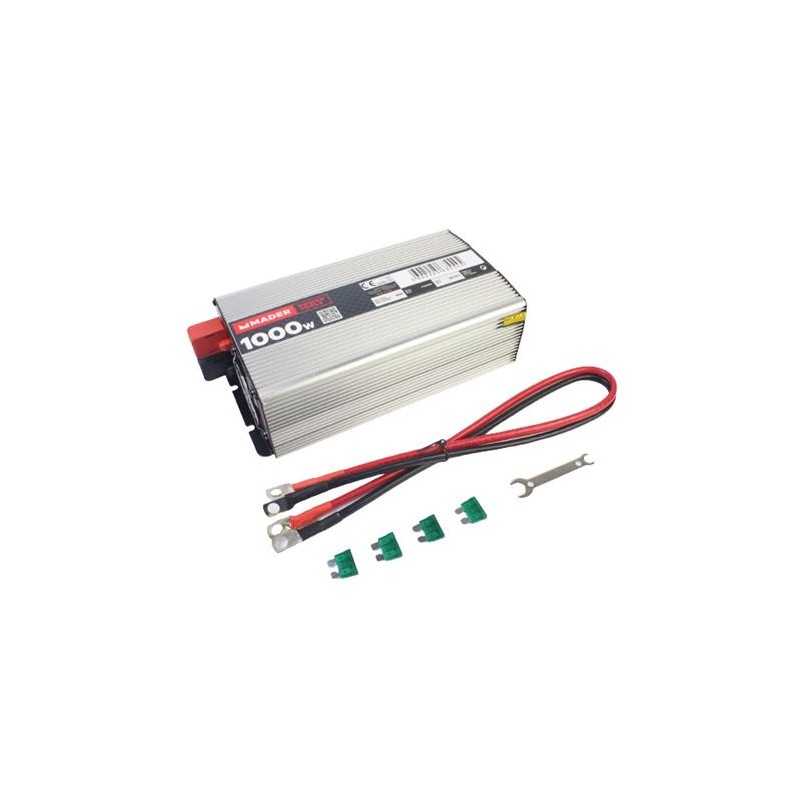 INVERSOR DE CORRIENTE 1000W. 12V. MADER